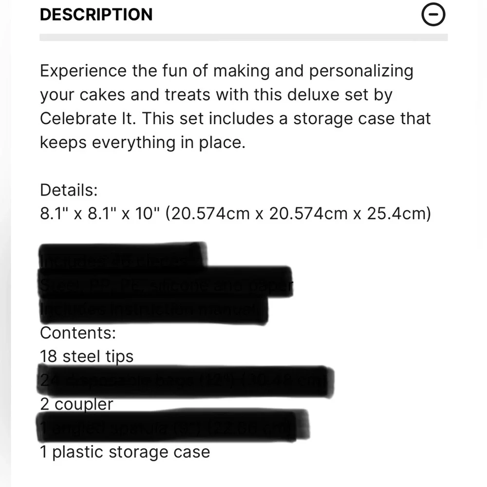 Deluxe Decorating Set - Picture 3 of 10